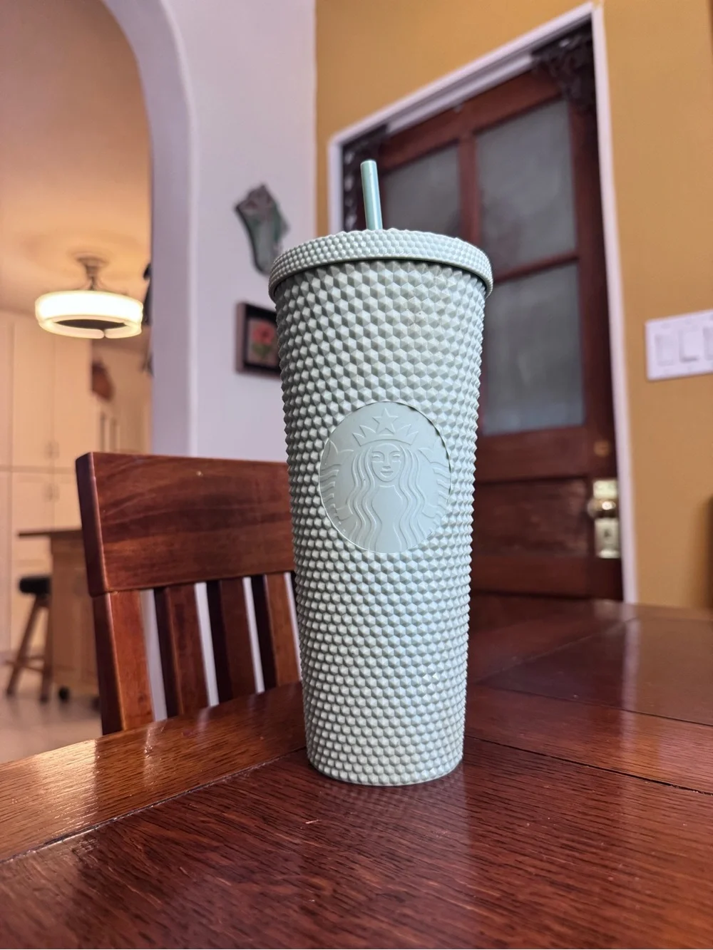 Starbucks Textured Cold Cup Trio - Sage Green, Clear Lilac & Cobalt Blue